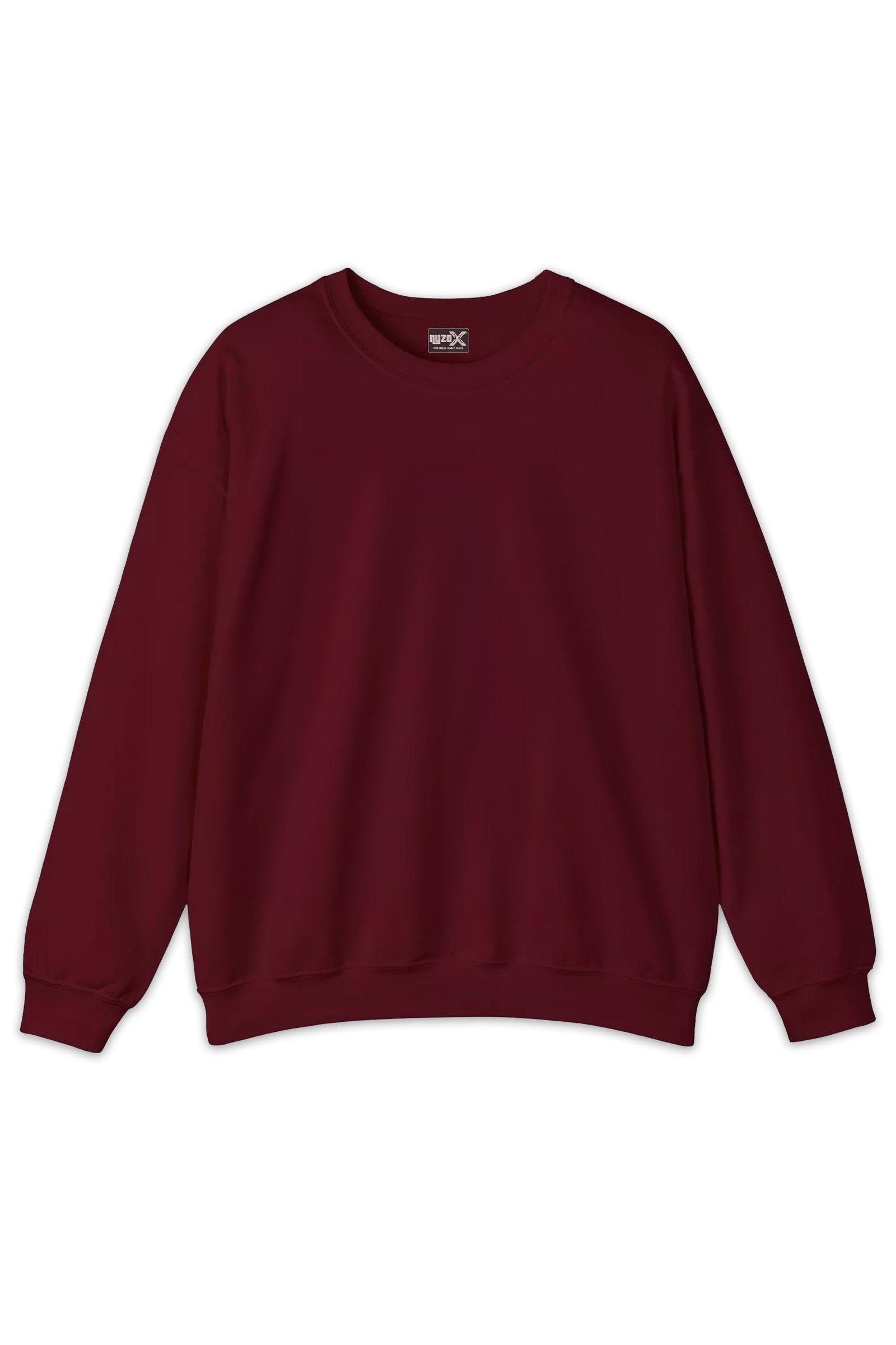 Cotton Full Sleeve Sweatshirt For Men (Maroon)